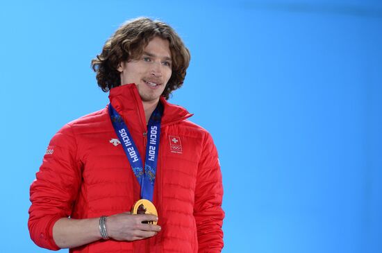 2014 Winter Olympics. Medal ceremony. Day Five
