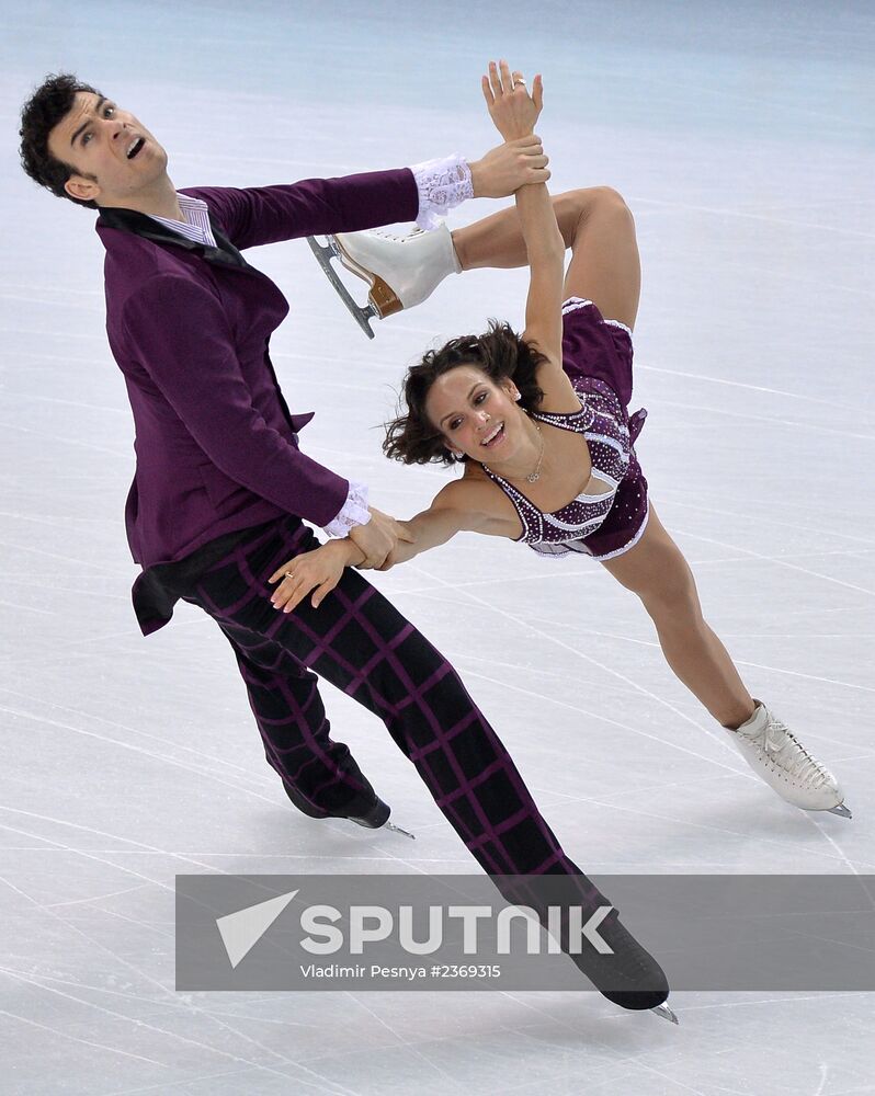 2014 Winter Olympics. Figure skating. Pairs. Free skating