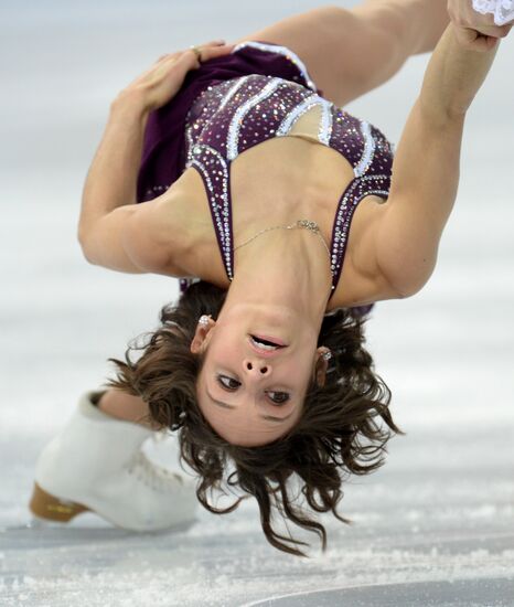 2014 Winter Olympics. Figure skating. Pairs. Free skating