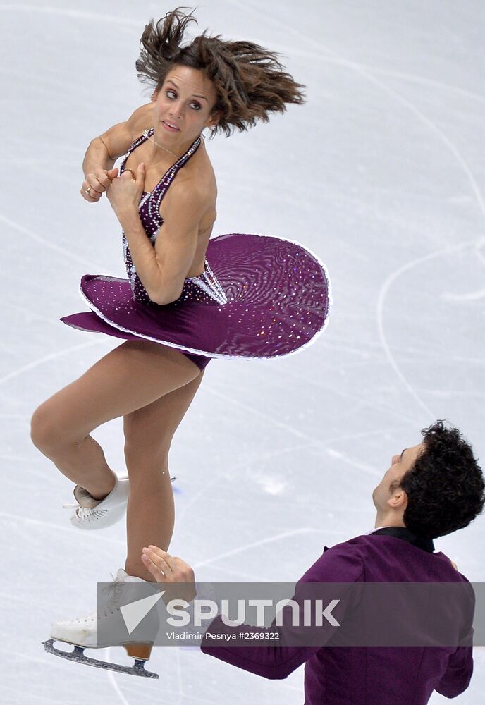 2014 Winter Olympics. Figure skating. Pairs. Free skating