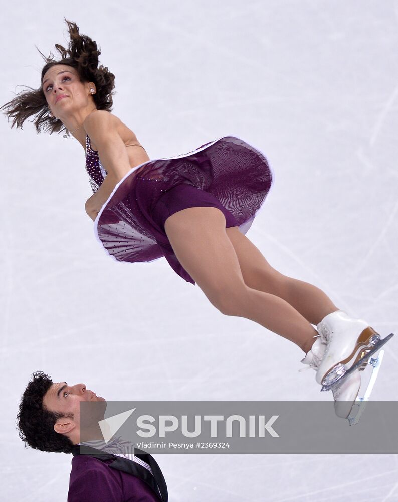 2014 Winter Olympics. Figure skating. Pairs. Free skating