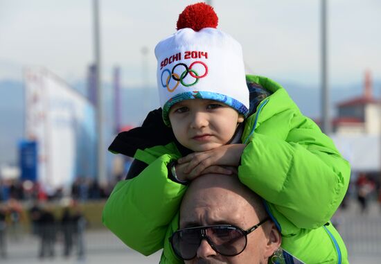 2014 Winter Olympics. Life of Olympic Park