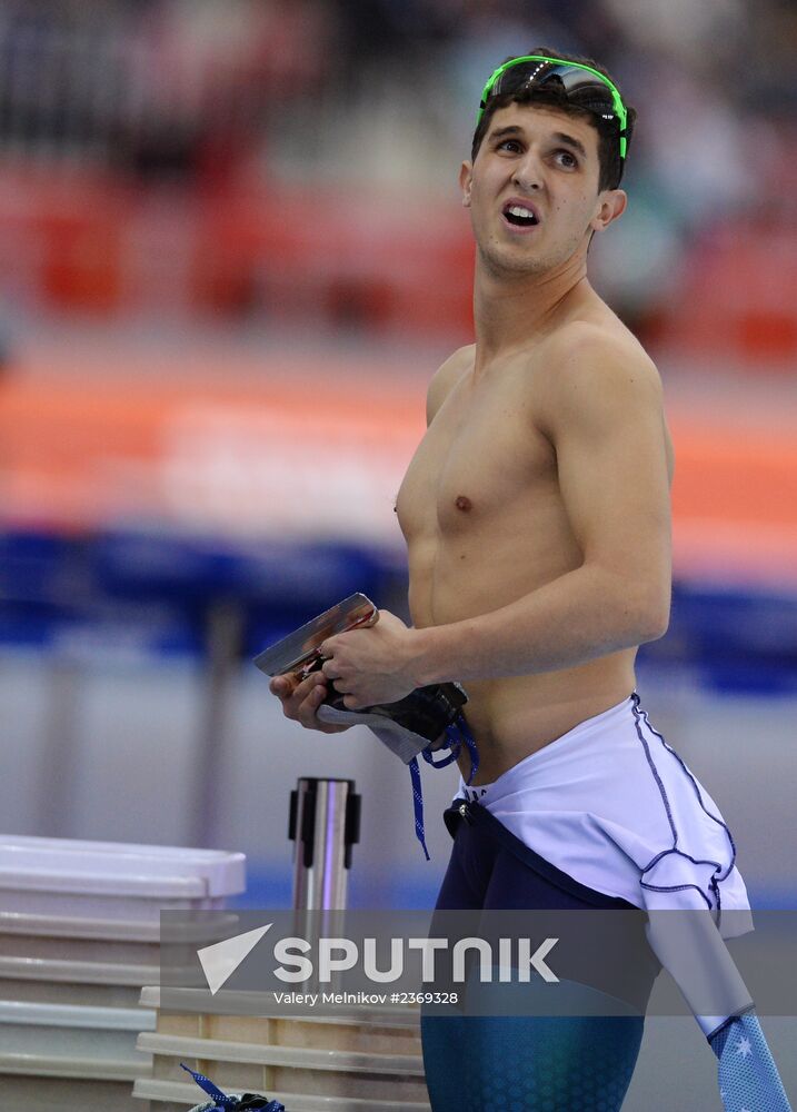 2014 Winter Olympics. Speed skating. Men. 1000m