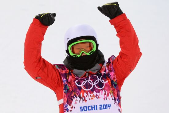 2014 Winter Olympics. Snowboarding. Women. Halfpipe