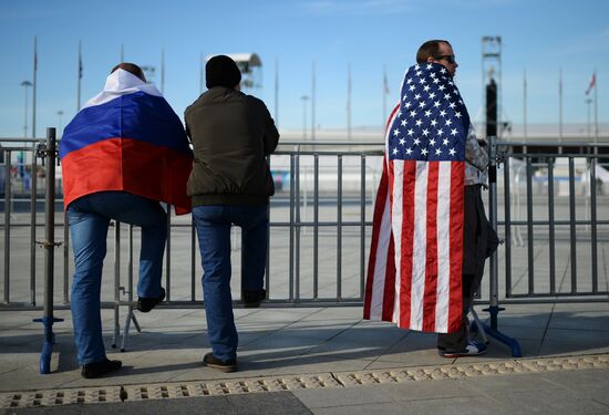 2014 Winter Olympics. Life of Olympic Park