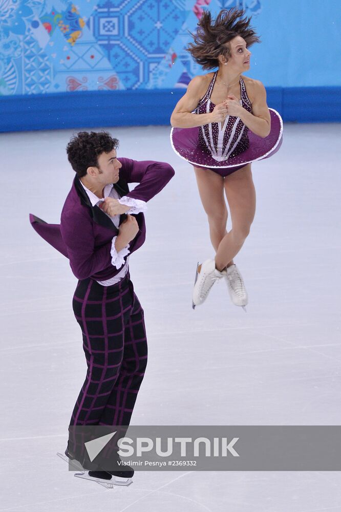 2014 Winter Olympics. Figure skating. Pairs. Free skating