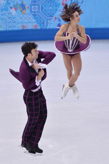 2014 Winter Olympics. Figure skating. Pairs. Free skating