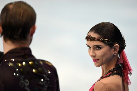2014 Winter Olympics. Figure skating. Pairs. Free skating