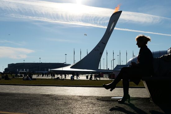 2014 Winter Olympics. Life of Olympic Park