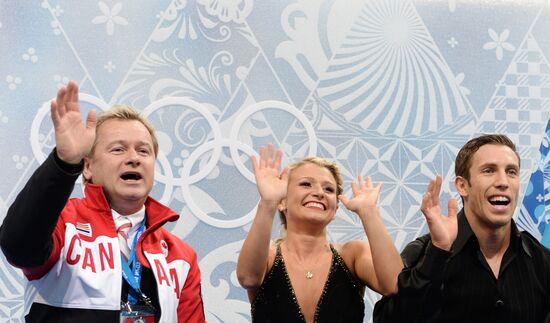 2014 Winter Olympics. Figure skating. Pairs. Free skating