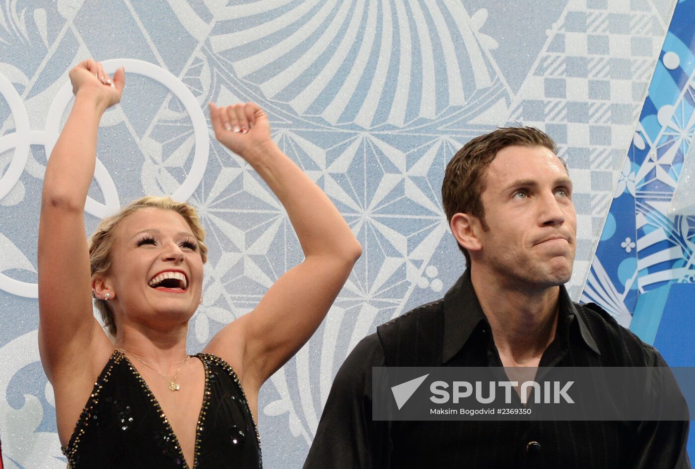 2014 Winter Olympics. Figure skating. Pairs. Free skating