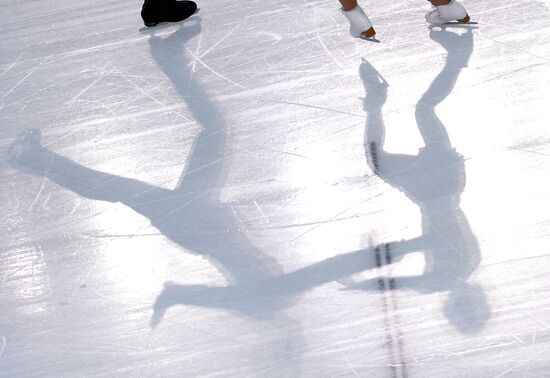 2014 Winter Olympics. Figure skating. Pairs. Free skating