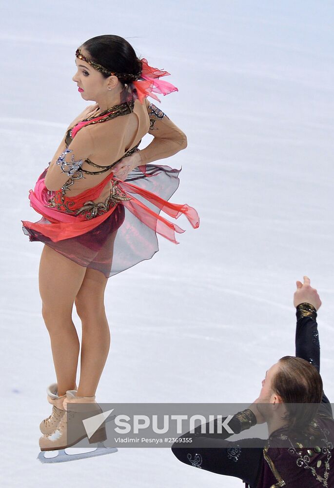 2014 Winter Olympics. Figure skating. Pairs. Free skating