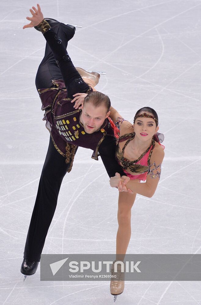 2014 Winter Olympics. Figure skating. Pairs. Free skating