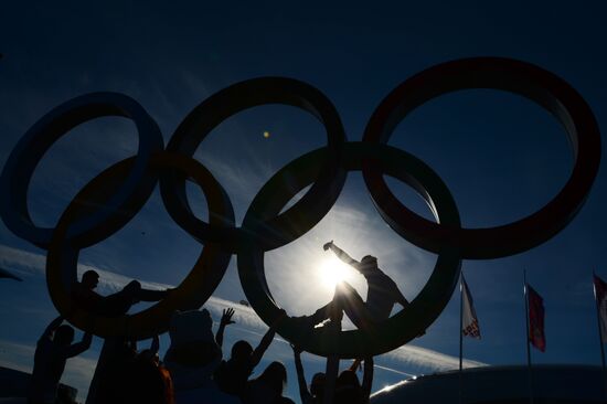 2014 Winter Olympics. Life of Olympic Park