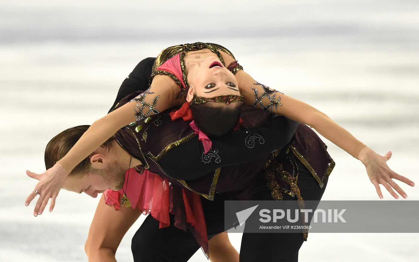 2014 Winter Olympics. Figure skating. Pairs. Free skating