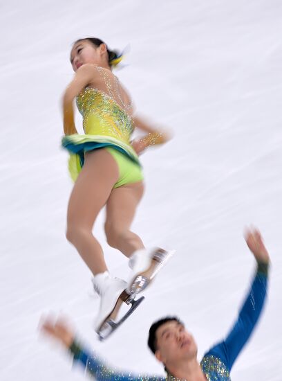 2014 Winter Olympics. Figure skating. Pairs. Free skating