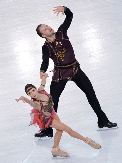 2014 Winter Olympics. Figure skating. Pairs. Free skating