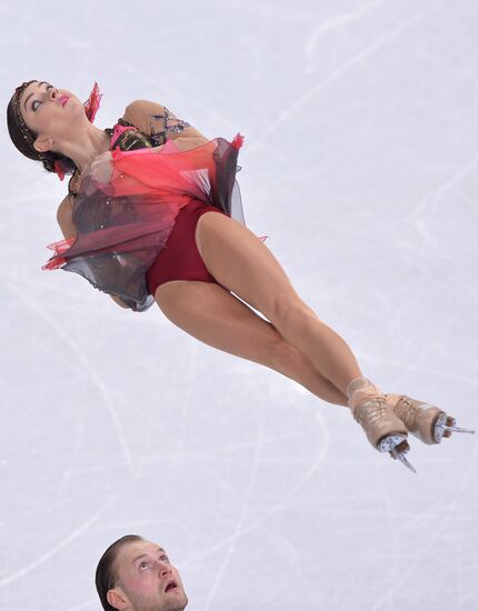 2014 Winter Olympics. Figure skating. Pairs. Free skating