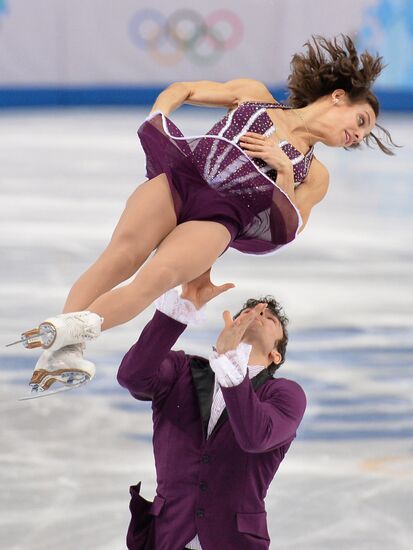 2014 Winter Olympics. Figure skating. Pairs. Free skating