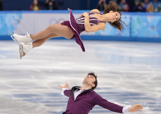 2014 Winter Olympics. Figure skating. Pairs. Free skating