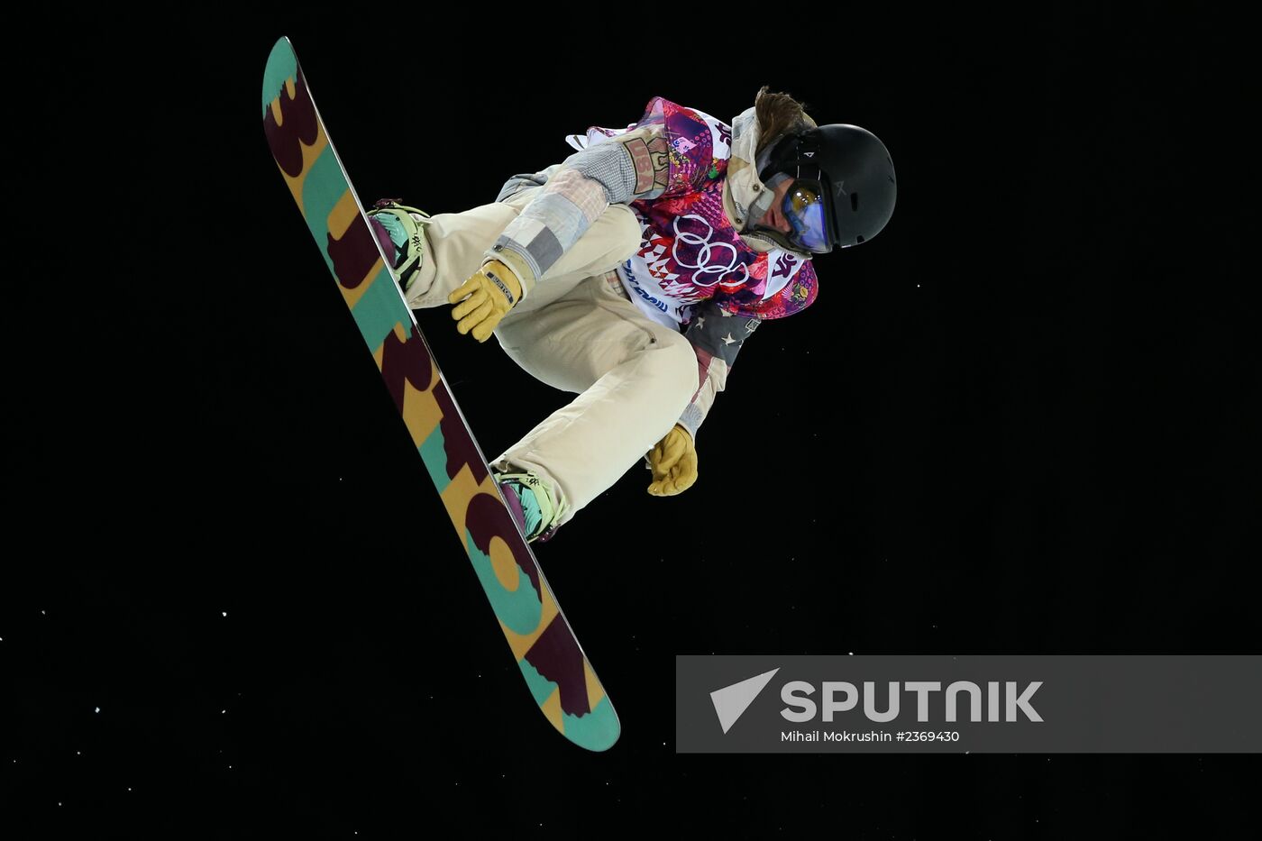 2014 Winter Olympics. Snowboarding. Women. Halfpipe