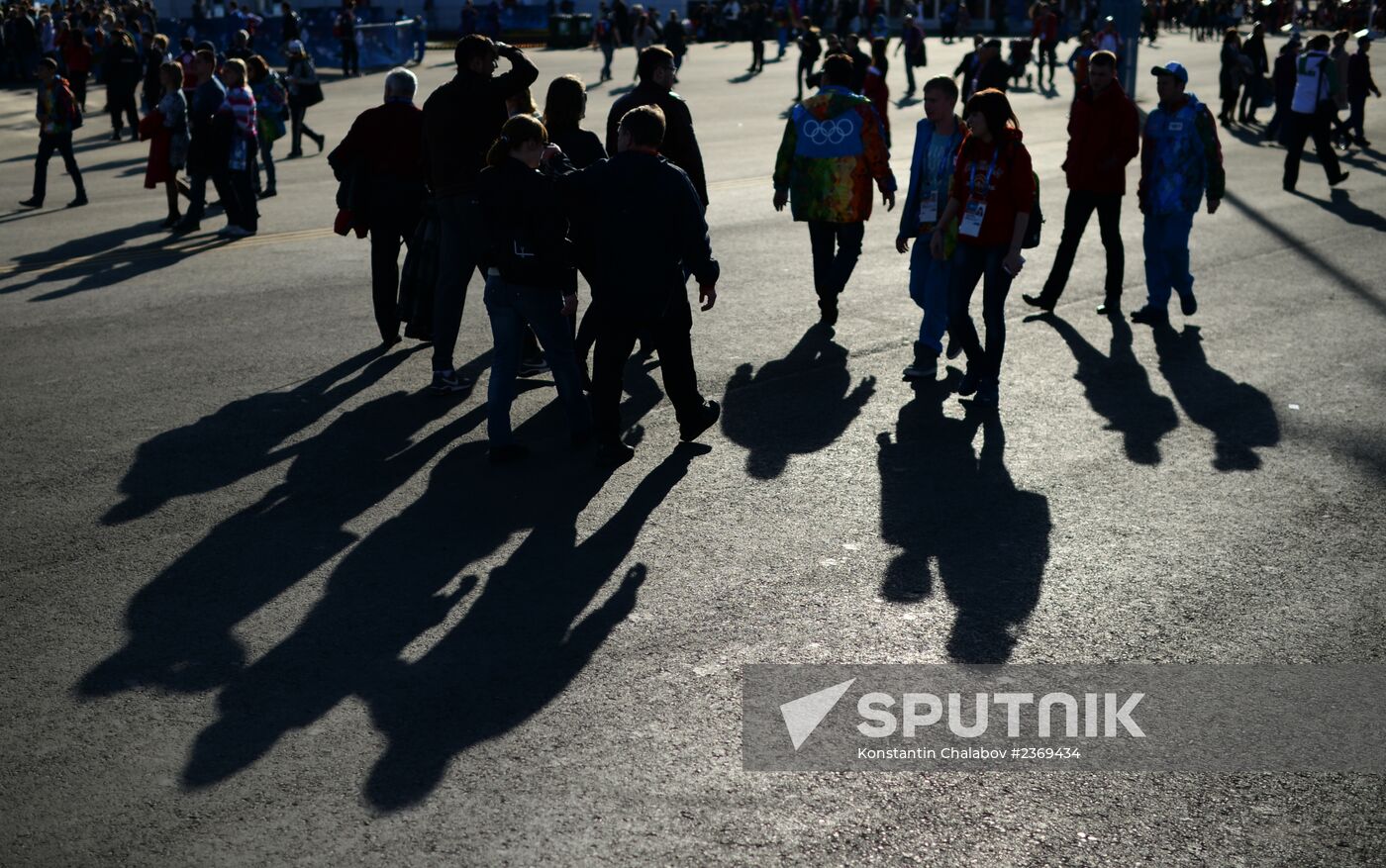 2014 Winter Olympics. Life of Olympic Park