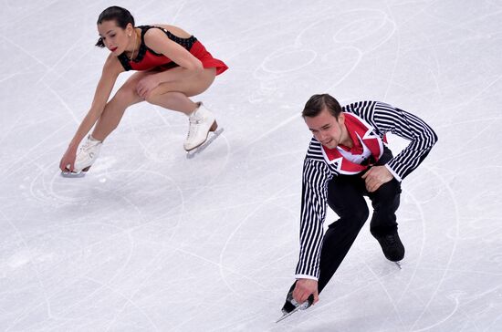 2014 Winter Olympics. Figure skating. Pairs. Free skating