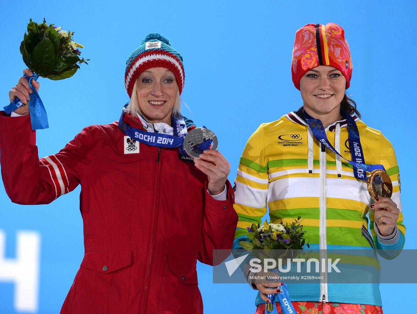2014 Winter Olympics. Medal ceremony. Day Five