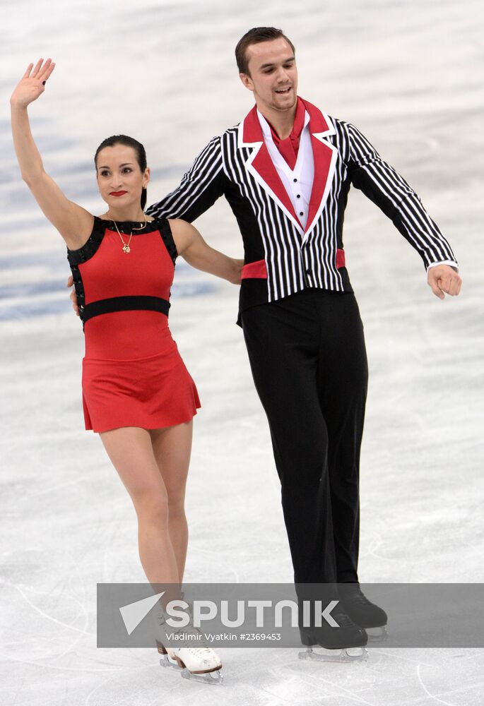 2014 Winter Olympics. Figure skating. Pairs. Free skating