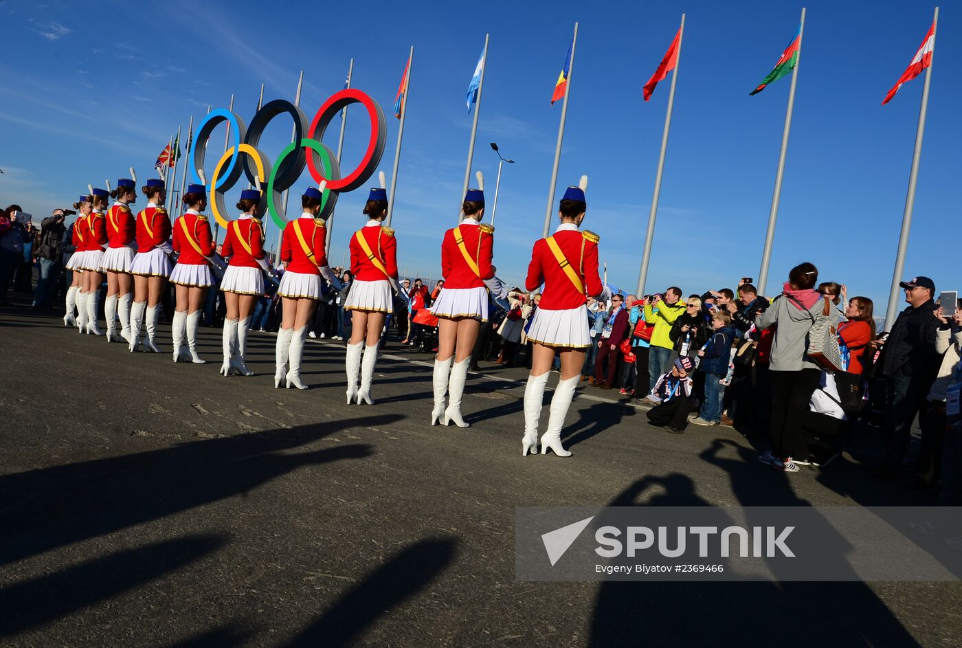 2014 Winter Olympics. Life of Olympic Park
