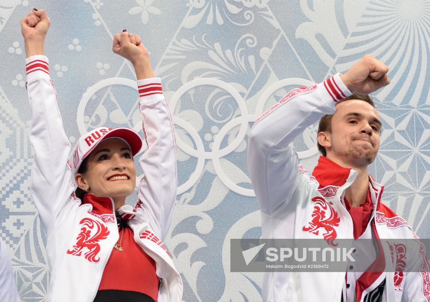 2014 Winter Olympics. Figure skating. Pairs. Free skating