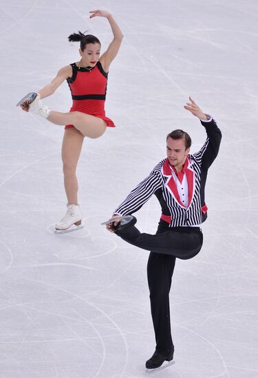 2014 Winter Olympics. Figure skating. Pairs. Free skating