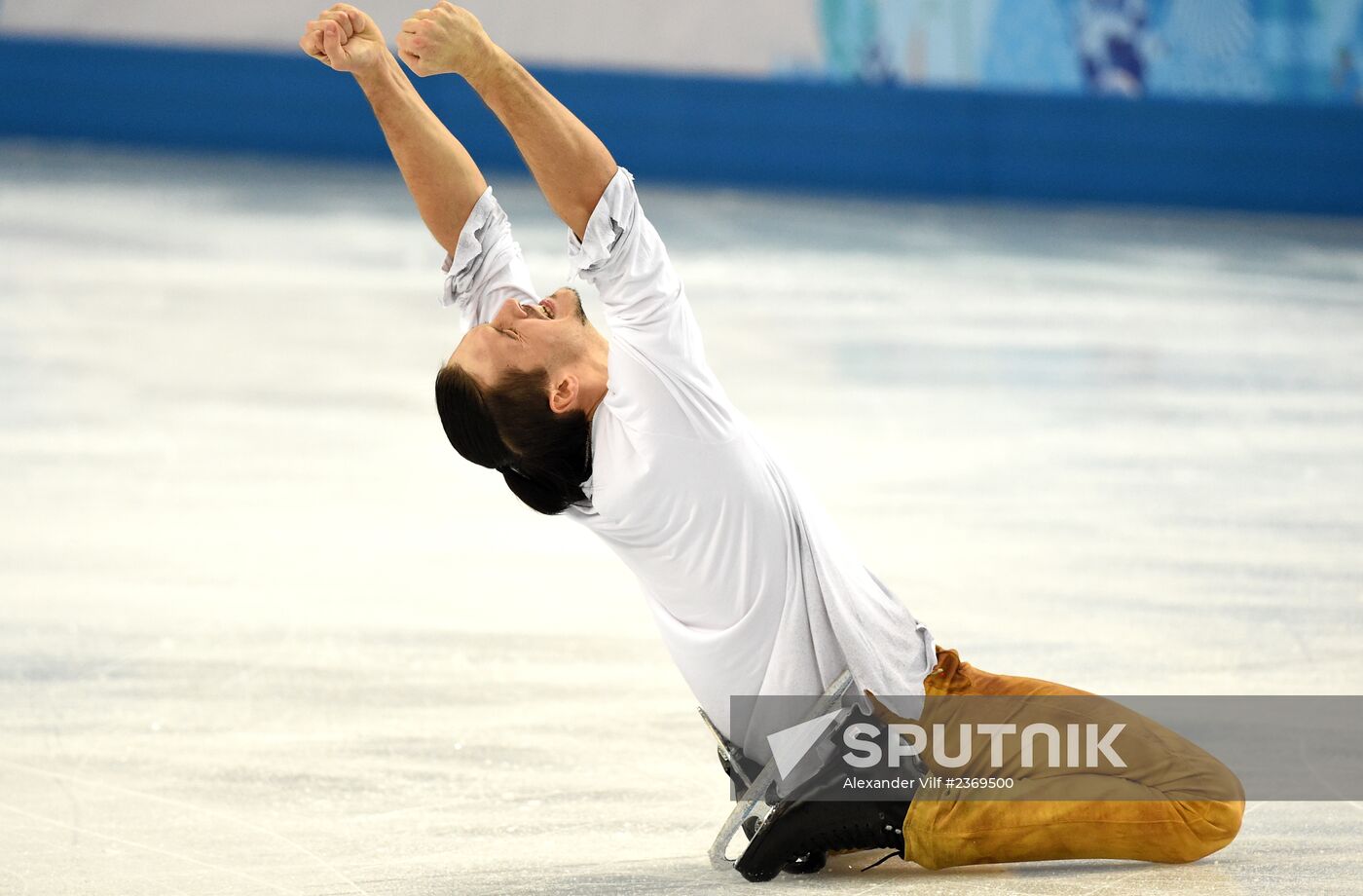 2014 Winter Olympics. Figure skating. Pairs. Free skating