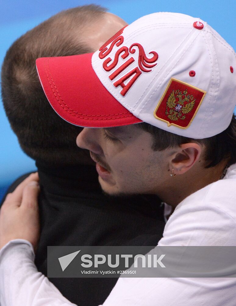 2014 Winter Olympics. Figure skating. Pairs. Free skating