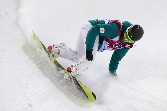2014 Winter Olympics. Snowboarding. Women. Halfpipe