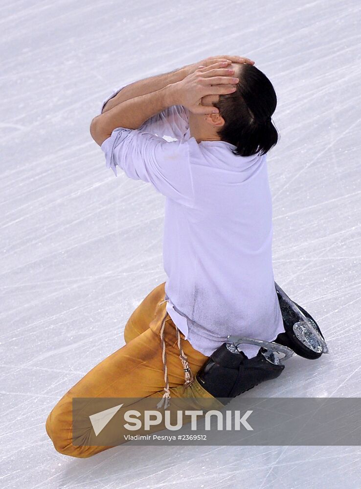 2014 Winter Olympics. Figure skating. Pairs. Free skating