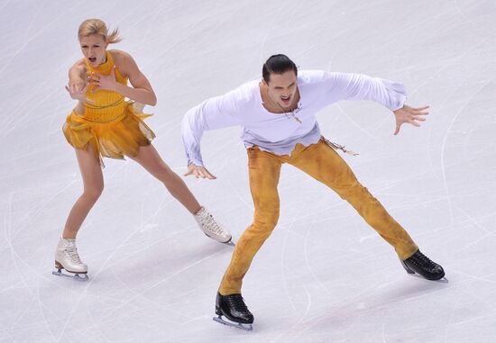 2014 Winter Olympics. Figure skating. Pairs. Free skating