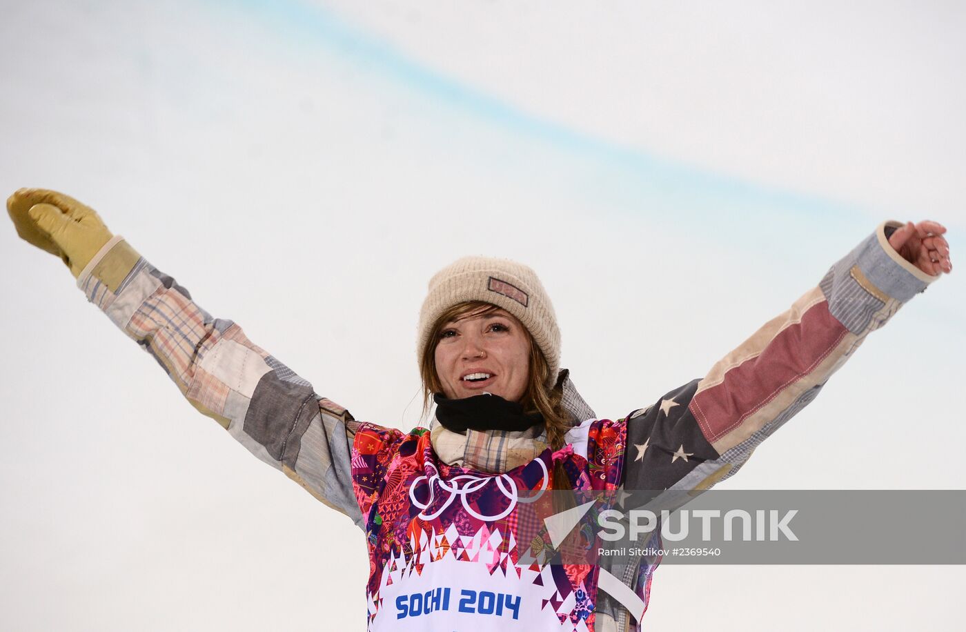 2014 Winter Olympics. Snowboarding. Women. Halfpipe