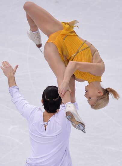 2014 Winter Olympics. Figure skating. Pairs. Free skating