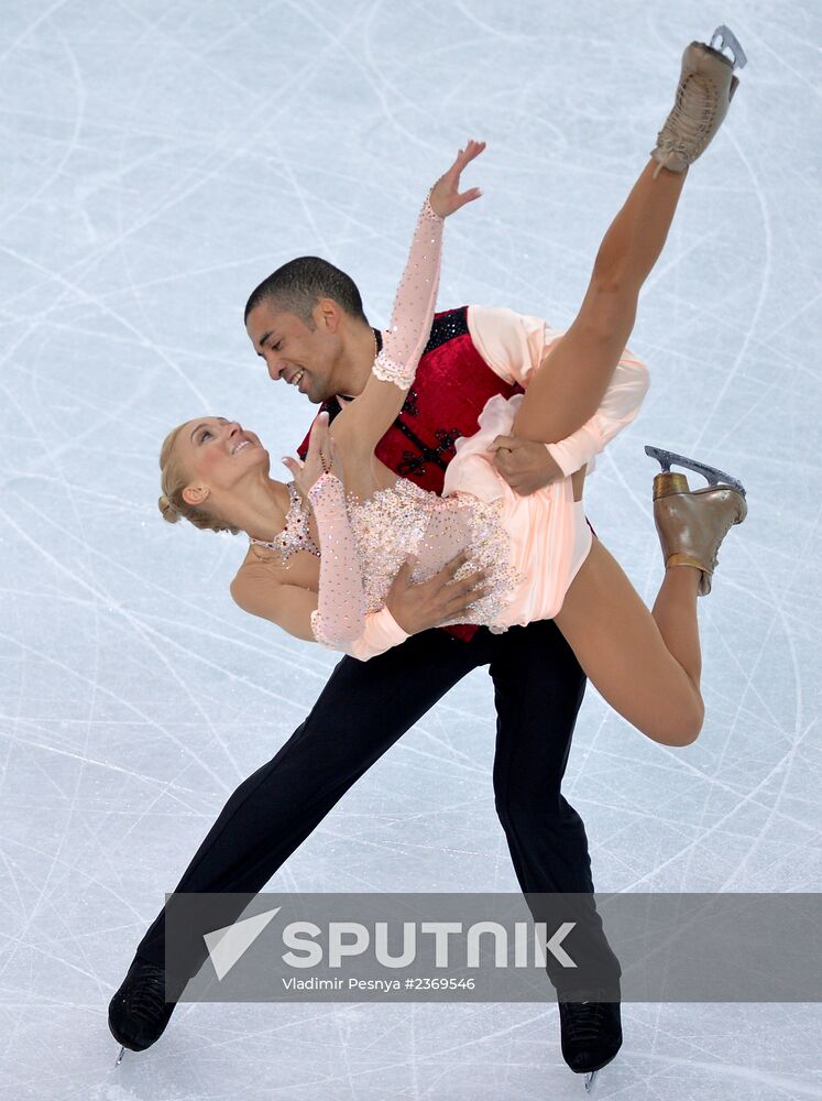 2014 Winter Olympics. Figure skating. Pairs. Free skating