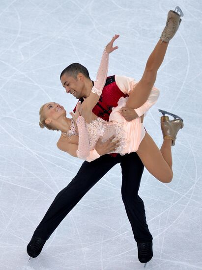 2014 Winter Olympics. Figure skating. Pairs. Free skating