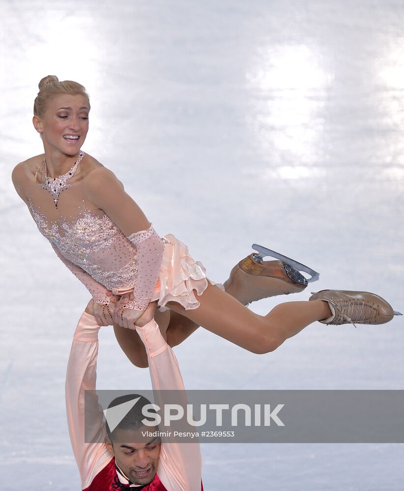2014 Winter Olympics. Figure skating. Pairs. Free skating