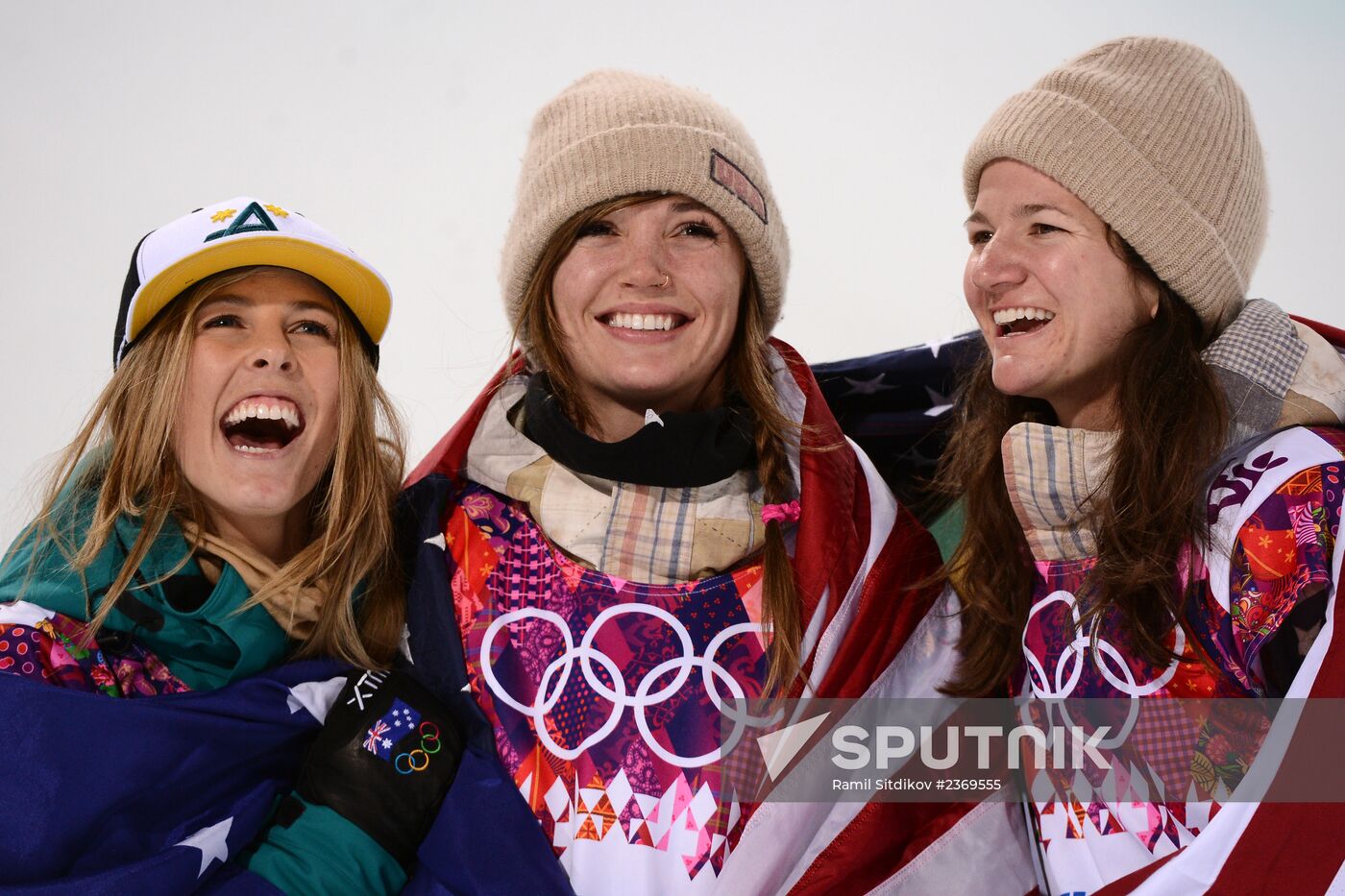 2014 Winter Olympics. Snowboarding. Women. Halfpipe