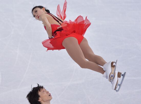 2014 Winter Olympics. Figure skating. Pairs. Free skating