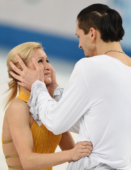 2014 Winter Olympics. Figure skating. Pairs. Free skating