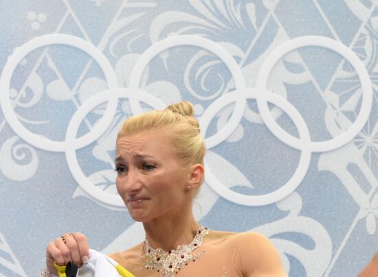 2014 Winter Olympics. Figure skating. Pairs. Free skating