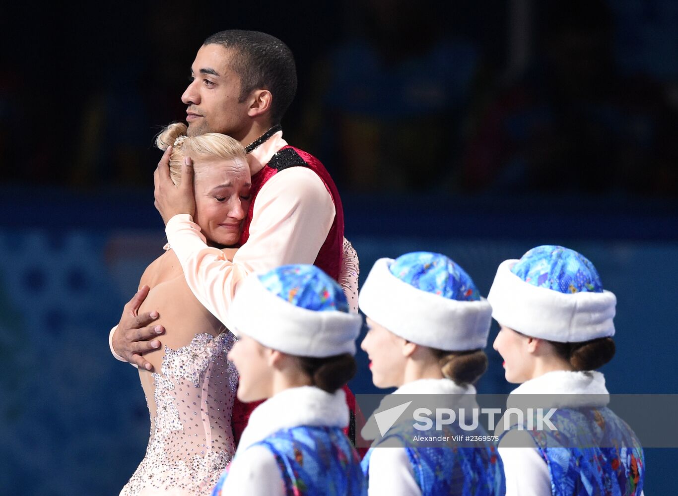 2014 Winter Olympics. Figure skating. Pairs. Free skating