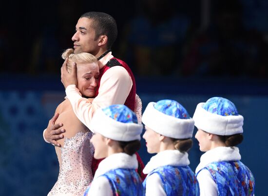 2014 Winter Olympics. Figure skating. Pairs. Free skating