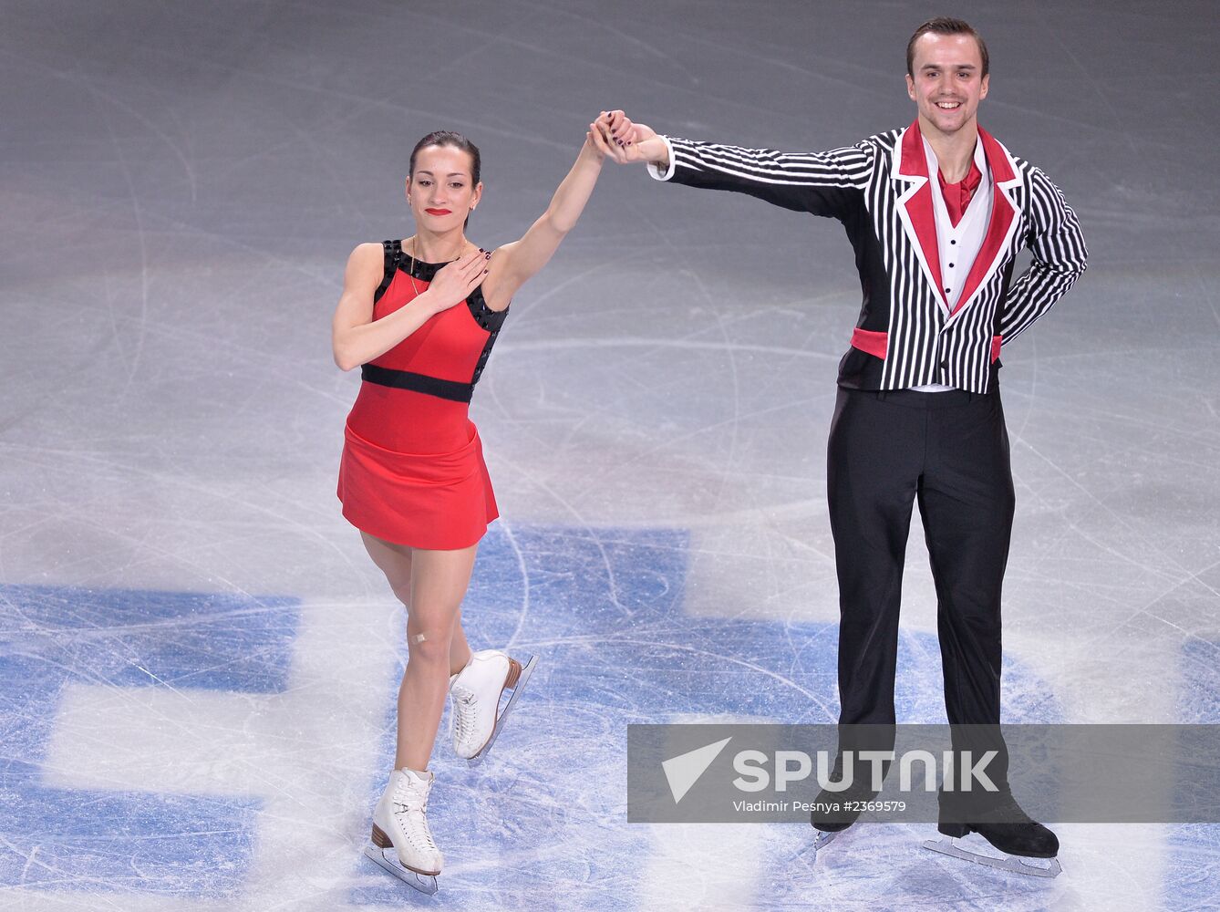 2014 Winter Olympics. Figure skating. Pairs. Free skating